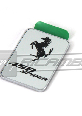Ferrari 458 Spider Airbox Emblem pn 290557